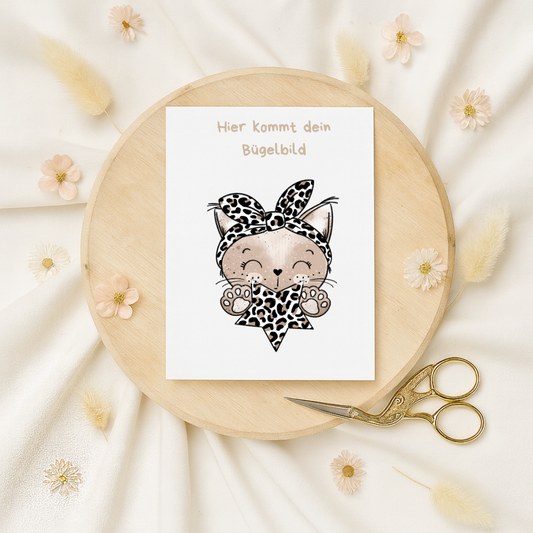 Bügelbild: Leo Kitty Stern