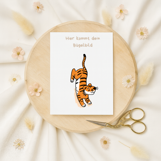 Bügelbild: Tiger 1