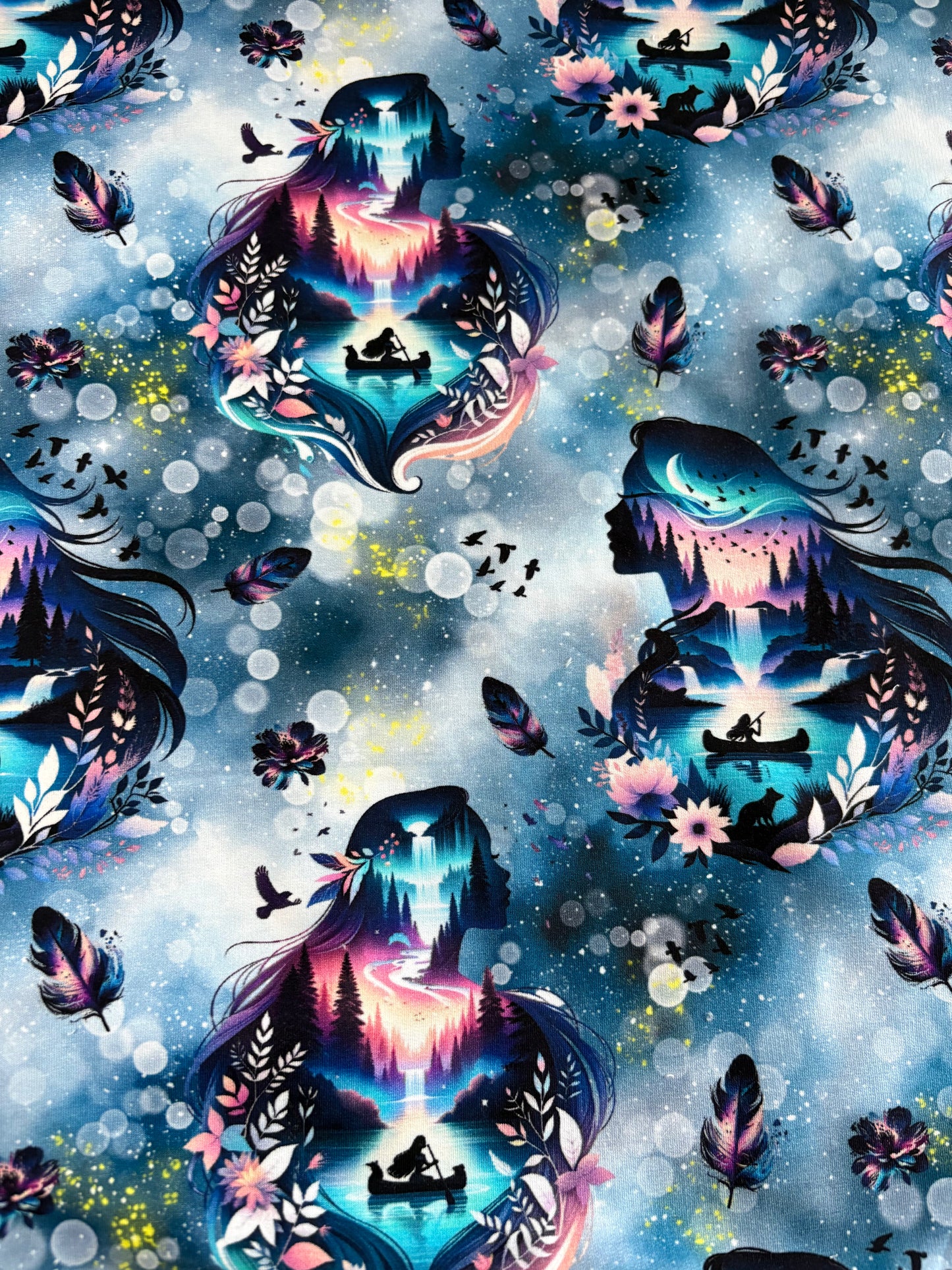 Prinzessin Wasser French Terry