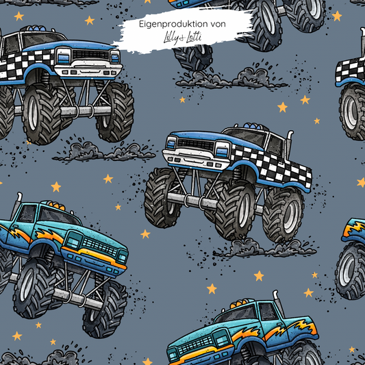 Vorbestellung: Monstertruck blau