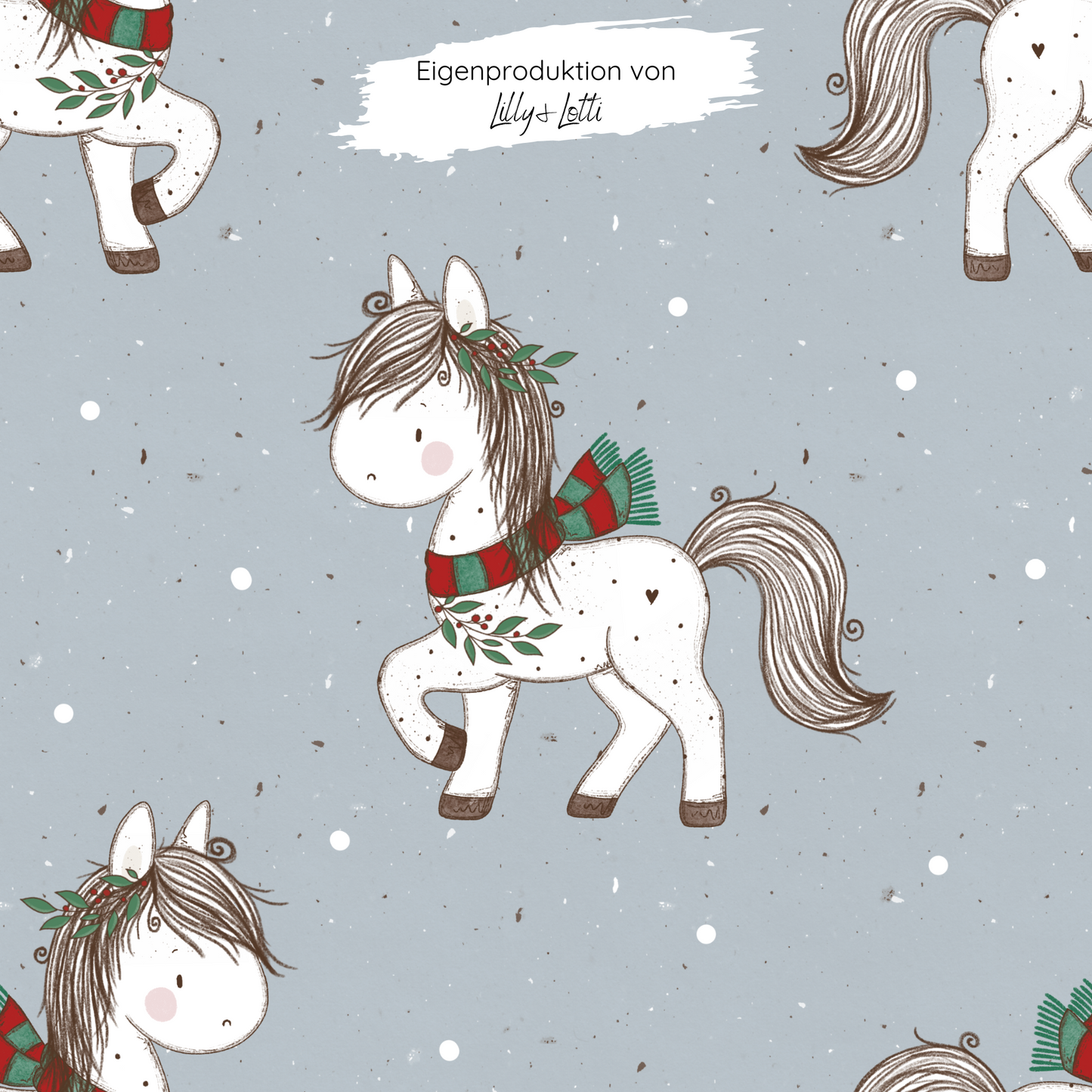 Vorbestellung: Winterpony blau